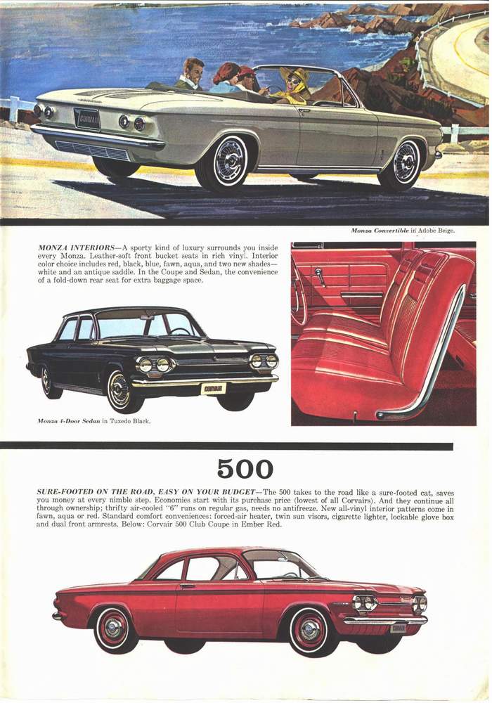 1963 Chevrolet Brochure Page 5